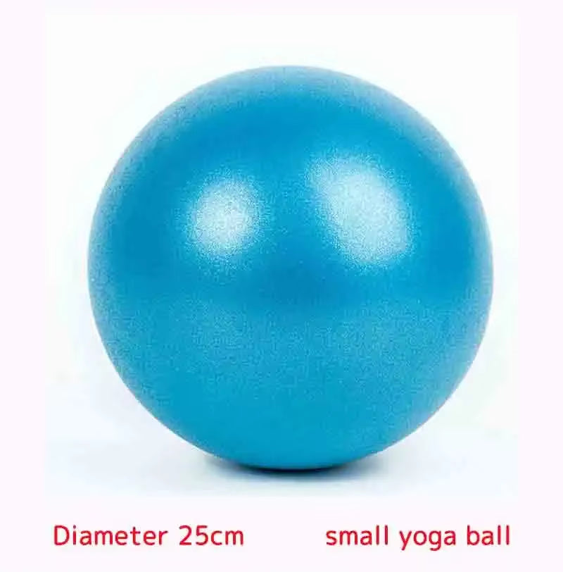 25Cm Mini Frosted Yoga Ball Fitness Balance Massage Ball for Women Bodybuilding Home Gym Workout Pilates Equipment Exercise Ball