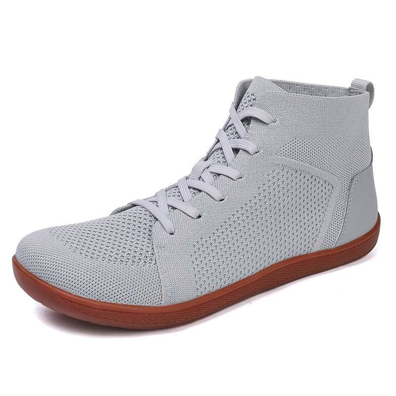 2024 Cross-border New High-top Wide Shoes Breathable Non-slip Wide-head Barefoot Casual Shoes Indoor Fitness Shoes Yoga Shoes