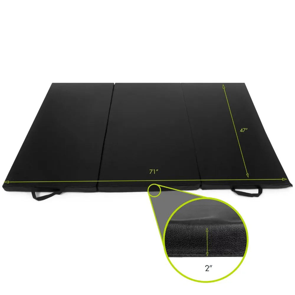 6" X 4" Tri-Fold Folding Fitness Mat